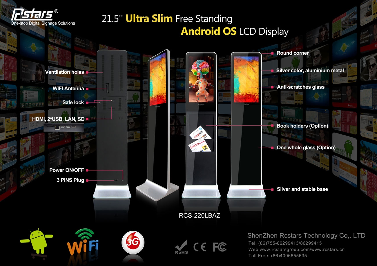 WiFi HD Borne Tactile 22p