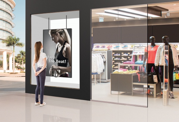 Location Ecran vitrine magasin Location Ecran vitrine magasin